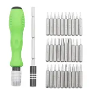 32 In 1 Precision Screwdriver Set Crvc Phone Laptop Clock Repair Tool Kit