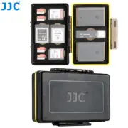 Camera Battery + SD MSD XQD Card Case fr Canon LP-E6 Nikon EN-EL15 Sony NP-FZ100