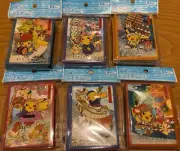 Pokemon Center 2025 Tohoku Limited Card Sleeve Deck Shield Set of 6 JAPAN NEW