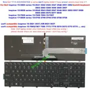 US backlit Keyboard for Dell Inspiron 15-3878 5552 5557 Vostro 15-3558 laptop