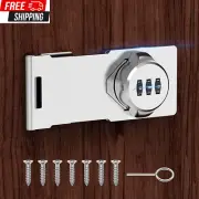 Household Cabinet Password Hasp Locks, Cabinet Locks with Combination, Door Secu