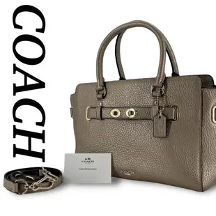 COACH 蔻馳 肩背包 2way Swagger Carryall 日本直送 二手