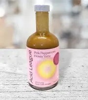 Acid League Vinaigrette Pink Peppercorn Honey Yuzu w/ Live Apple Cider Vinegar