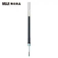 在飛比找momo購物網優惠-【MUJI 無印良品】自由換芯膠墨筆芯/藍黑0.38mm