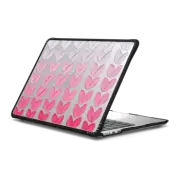 MacBook Air 13-inch (M2 - M4) Impact Case Pink Polka Daub Hearts