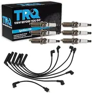TRQ Ignition Wires Spark Plugs Kit Compatible with 1999 Mitsubishi 3000GT