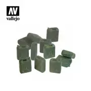 Vallejo 1/35 IDF Jerrycan set (12pcs)