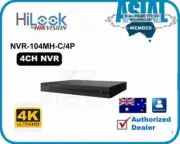 HILOOK camera system 4CH 4 Channel NVR NVR-104MH-C/4P NO HDD