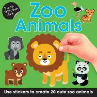 在飛比找誠品線上優惠-First Sticker Art: Zoo Animals