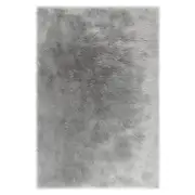 Zubuin Shaggy Plush Fluffy Rectangular Fur Rug- Grey 120 x 180cm