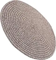 iplusmile Woven Floor Cushion Pad Height Safe Material Versatile Seating Home Decor for Bedroom Yoga and Traditional Style