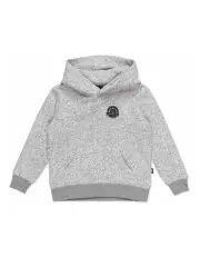 [Quiksilver] Keller Art Pullover Hoodie in Grey Marle