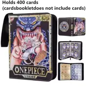 One Piece TCG Binder Premium leather Luffy Kaido wano gear 5 4 grid 400 cards