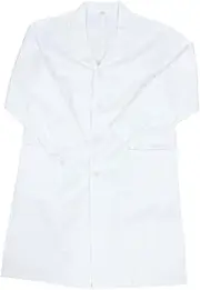 [LAPYAPPE] Doctor's Suit in White Coat Lab Coat Adult Clothes for Men White Cotton