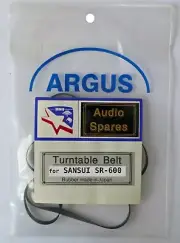 Turntable Belt for SANSUI SR-600 , SR600 Turntable