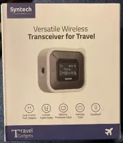 Syntech Bluetooth Transmitter Receiver for Airplane with Extra Dual 3.5Mm Jack