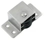 25mm Double Pulley Block Fixed - Blinds Marine Rope Wire Flat block ODS-DPBF25