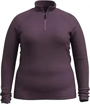 [Smartwool] Women's Classic Thermal Merino Base Layer 1/4 Zip Plus