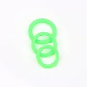 3pcs Adult Products Silicone Fluorescent Lock Ring Sex Toy Luminous Delay Ring Super Soft Male Enhancement Exercise Elastic Ring Sport Silicone Lock