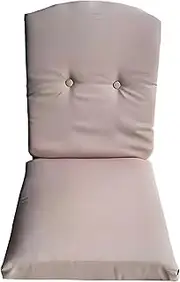 Outdoor Swing Chair Cushions Replacement Waterproof Backrest and Deep Seat Cushion Set for Patio Furniture