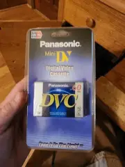 Panasonic Mini-DV 90 min Blank Tape Digital Video Cassette New in Package
