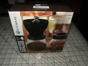 Eternal Coffee Grinder W/ 2 Canister JARS Detachable Base Hand Crank NEW IN BOX