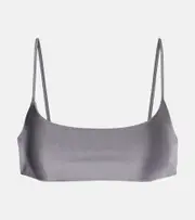 [Jade Swim] Jade Swim Muse Scoop bikini top AU 10 grey