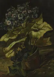 Vincent van Gogh - Cineraria Painitng Canvas Print wall home Decor