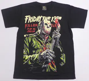 【Mr.17】Friday the 13th 面具殺人魔傑森 Jason 驚悚恐怖電影 短袖T恤(N287)