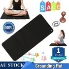 Ground Therapy Pillow Case Earthing Grounding Bed Mat Leatherette Pad Sheet AU