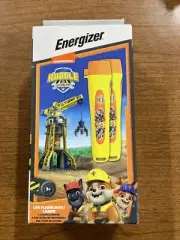 Paw Patrol Energizer 2 Flashlights New Batteries Included Rubble and Crew Design