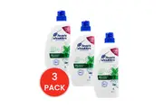 HEAD AND SHOULDERS 660mL SHAMPOO ANTI DANDRUFF COOL MENTHOL (3x Pack)