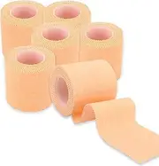 [6PCE] 1st Care Sports Adhesive Strapping Tape, Strong and Reliable Adhesive Strapping Tape, Secure Your Packages and Shipments, Ideal for Supporting Joints and Muscles