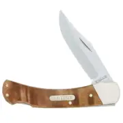 Schrade Light Old Timer Golden Bear Lockback Folding Knife | 7Cr17HC Stainless S