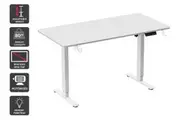 Ergolux Electric Standing Desk 140 x 70cm (White/White)
