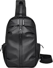 [kowaku] Men's Chest Bag Versatile Shoulder Pack for Outdoor Activities