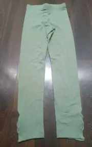 Old Navy Girls Olive Green Leggings Size 8