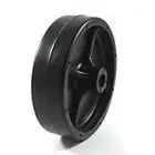 2 X RIDE ON MOWER DECK WHEELS FITS SELECTED MTD & CUB CADET MOWERS 734-0973