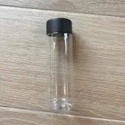 10 Pack Clear Plastic Bottles with Lids - Empty Sensory Bottles