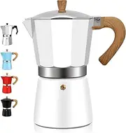 [DITOSH] 9 Cup Aluminum Espresso Stovetop Moka Pot Express Coffee Maker Percolator Italian Classic Mocha Coffee Machine for Italian and Cuban Cafe Brewing for Home & Camping 450ml 15oz