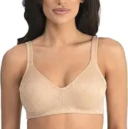 [Dominique] Women's Jolie Wire Free Jacquard Soft Cup Minimizer Bra (32A-44G) #6018