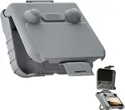 2 in 1 Protective Case & Sun Hood for DJI RC 2/1 - Anti-Reflection, Flip-Open Design, with Handle/Stand & Soft Pads