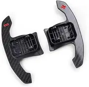 Car Steering Wheel Shift Paddles for B&MW MP Steering Wheel Paddle New1 2 3 4 5 6 7 8 Series X3 X4 X5 X6 X7M/Z4 M3 M4 Modified F/G Series Carbon Fiber Paddle Shifter HTEOPOEKFR
