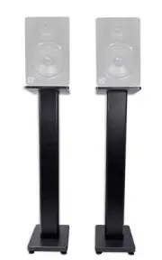 (2) Rockville 28" Studio Monitor Speaker Stands For Rockville APM8B