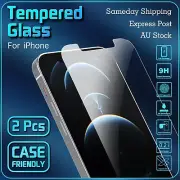 2x Tempered Glass Screen Protector For iPhone 14 13 12 11 Pro XS Max XR 7 8 Plus