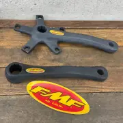 FMF Pro Stroke BMX Crank Arms 160 mm Isis SPLINE NOS Factory 110 mm BCD Mini BMX