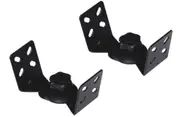 Doss SPKB1 15kg Black Speaker Wall Mount Bracket Adjustable Tilt Swivel Pairs