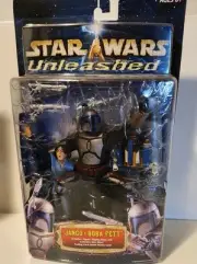 2002 HASBRO--Star Wars UNLEASHED--Jango & Boba Fett figure