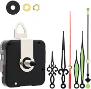 DIY Silent Quartz Non-Ticking Quiet Sweep Movement Wall Clock Motor Mechanism Ba