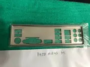 GIGABYTE IO SHIELD FOR GIGABYTE B450 AORUS M ( METAL )